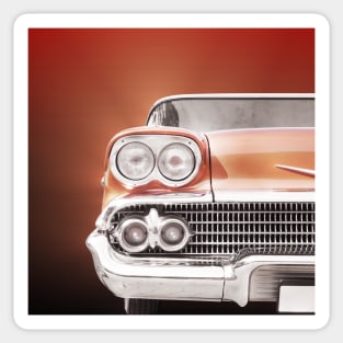 American classic car Impala 1958 Sport Coupe Sticker